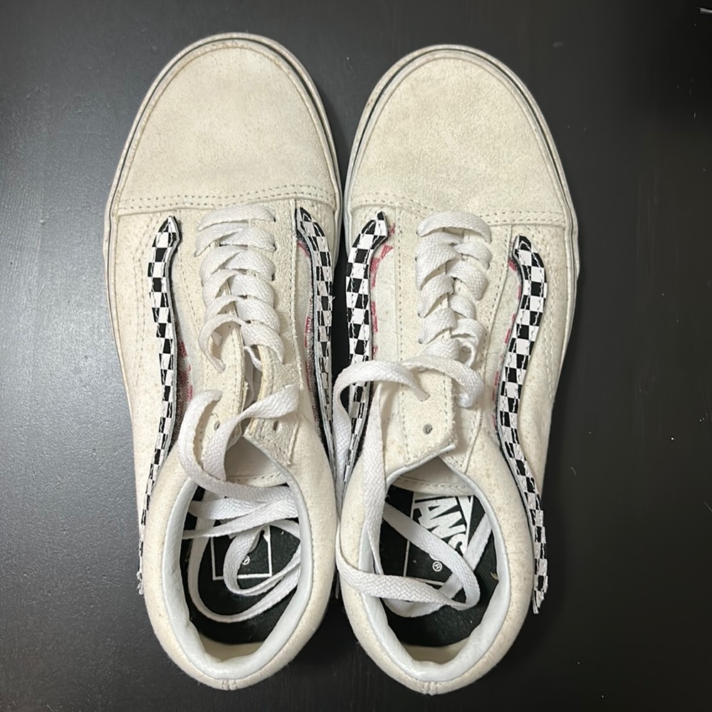 Vans Old Skool Velcro Stripe Size 8